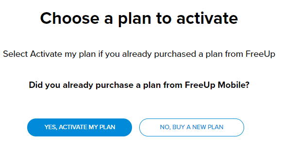 freeup mobile plans